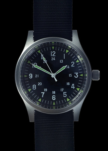 GG-W-113 1960s Pattern Military Watch with Shatter and Scratch