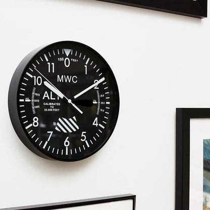 MWC Altimeter Wall Clock