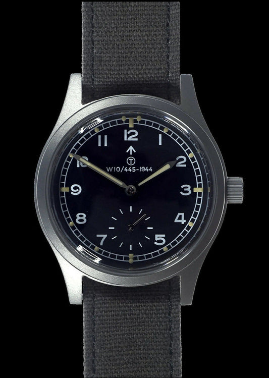 MWC 1940s/1950s "Dirty Dozen" Pattern General Service Watch with Sapphire Box Crystal and 21 Jewel Automatic Movement