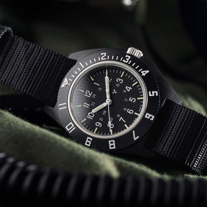 41mm CeraShell® NAV Standard-Issue, Tritium Pilot's Quartz, Type II