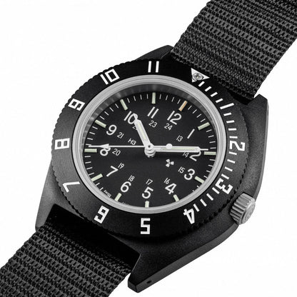 41mm CeraShell® NAV Standard-Issue, Tritium Pilot's Quartz, Type II