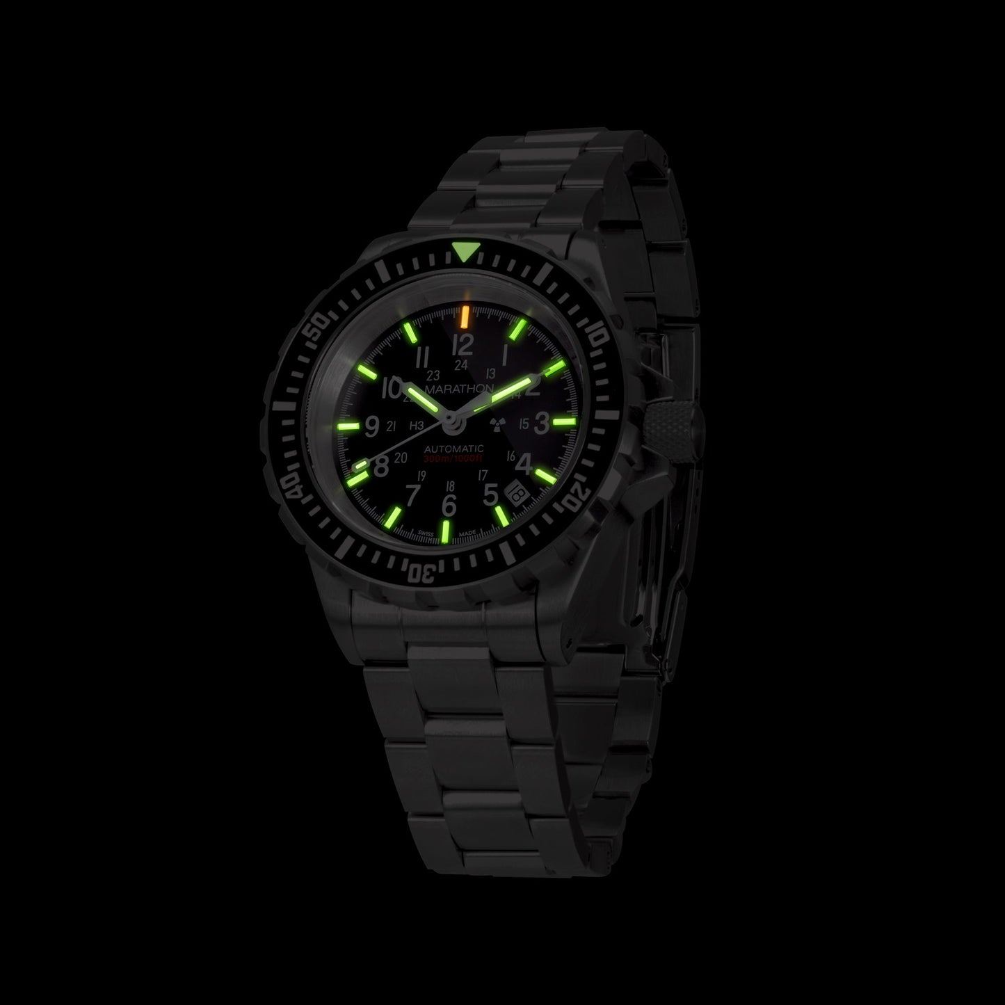 LARGE DIVER'S AUTOMATIC (GSAR) WITH STAINLESS STEEL BRACELET - 41MM