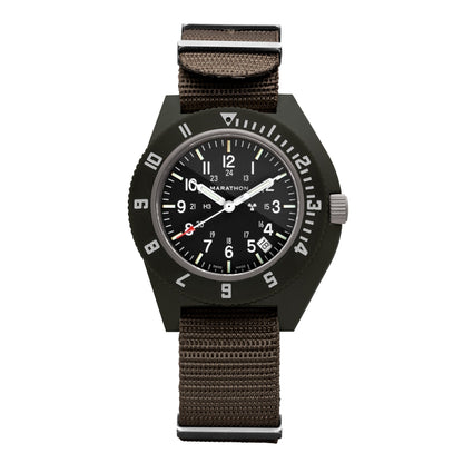 SAGE GREEN PILOT'S NAVIGATOR WITH DATE - 41MM