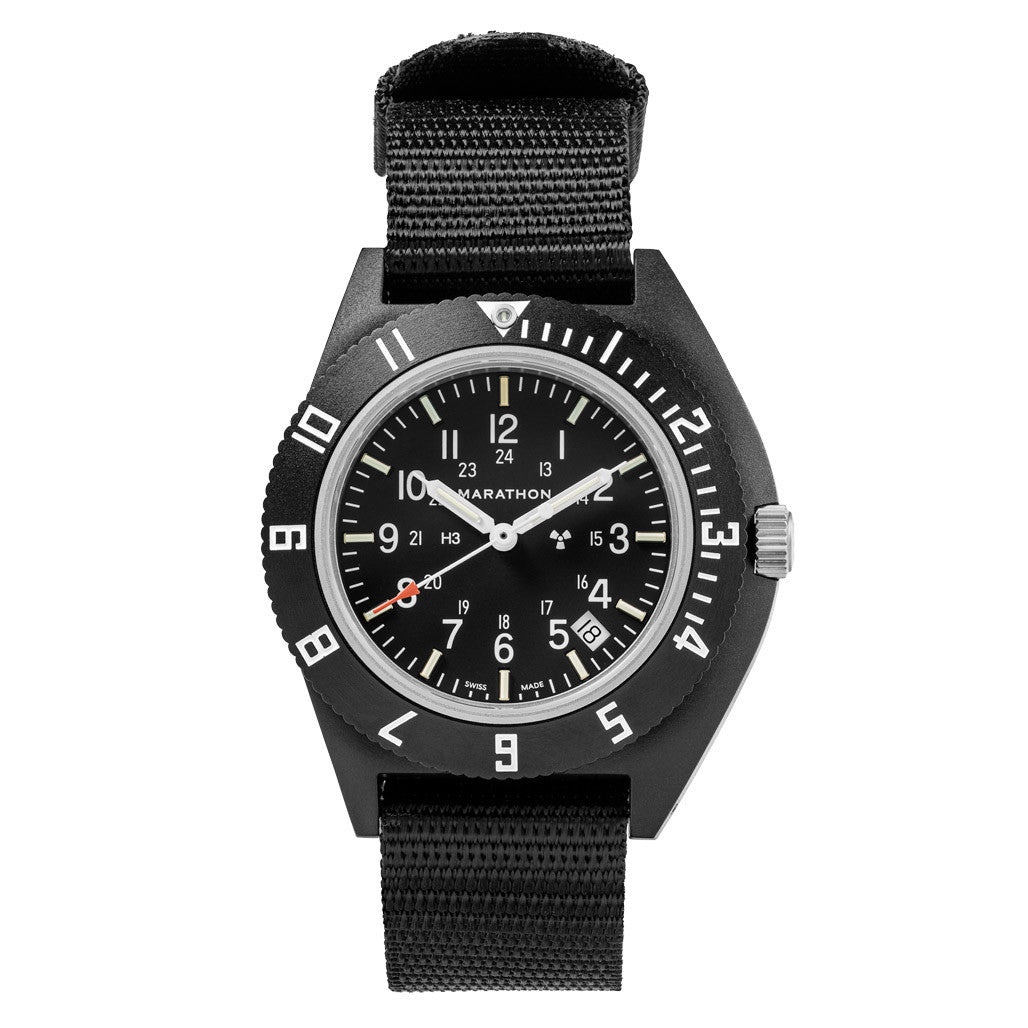 41mm CeraShell® NAV-D Standard-Issue, Tritium Pilot's Quartz, Type II