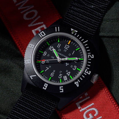 41mm CeraShell® NAV-D Standard-Issue, Tritium Pilot's Quartz, Type II