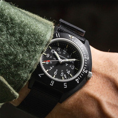 41mm CeraShell® NAV-D Standard-Issue, Tritium Pilot's Quartz, Type II
