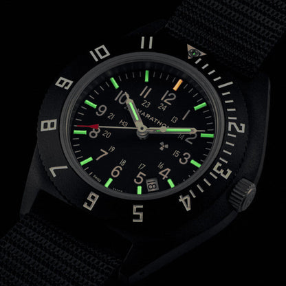 41mm CeraShell® NAV-D Standard-Issue, Tritium Pilot's Quartz, Type II