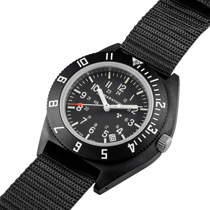 41mm CeraShell® NAV-D Standard-Issue, Tritium Pilot's Quartz, Type II