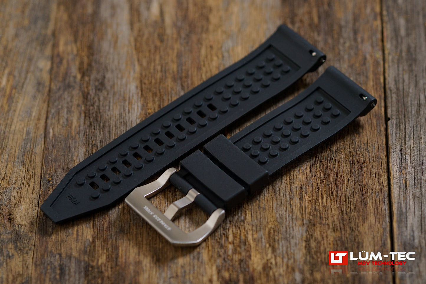 NEW Upgrade FKM Rubber Strap – 24mm