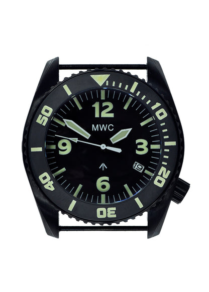 MWC "Depthmaster" 100atm / 3,280ft / 1000m Water Resistant Military Divers Watch in PVD Stainless Steel Case with Helium Valve (Automatic)