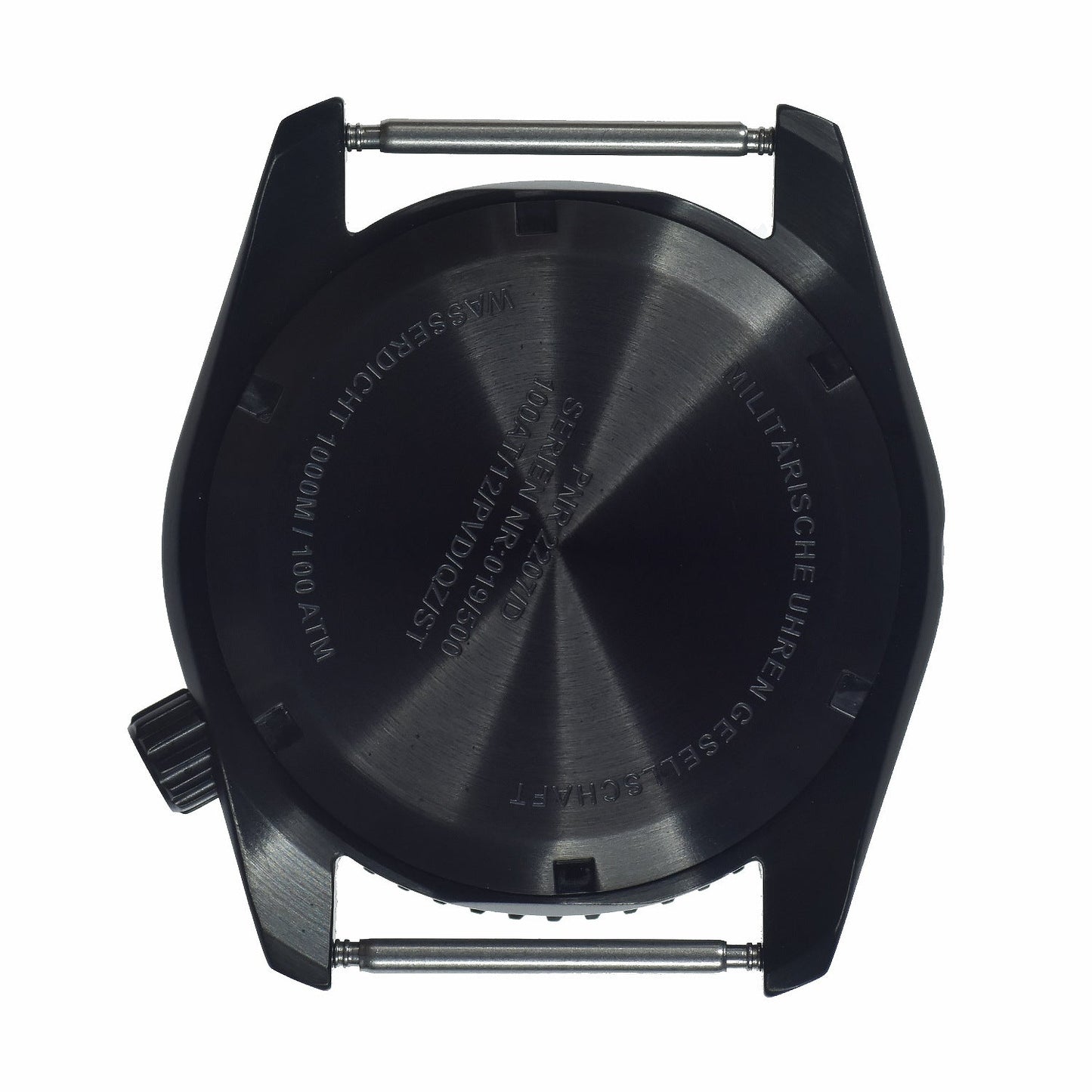 MWC "Depthmaster" 100atm / 3,280ft / 1000m Water Resistant Military Divers Watch in PVD Stainless Steel Case with Helium Valve (Quartz)