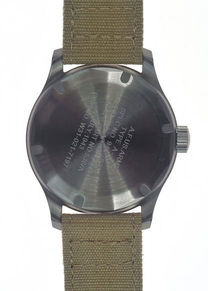 A-11 1940s WWII Pattern Military Watch (Automatic) with 100m Water Resistance
