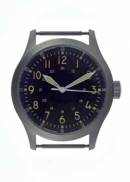 A-17 U.S 1950s Korean War Pattern Military Watch (Mechanical/Quartz Hybrid) with 100m Water Resistance