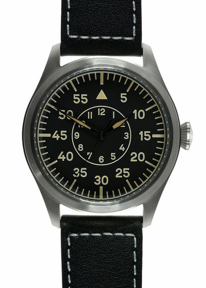 MWC Classic 46mm Limited Edition XL Luftwaffe Pattern Military Aviators Watch (Retro Dial Version)
