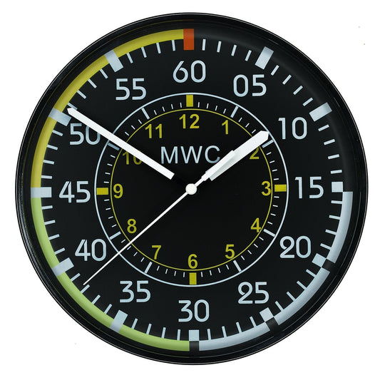MWC Aircraft Instrument Airspeed Indicator Wall Clock