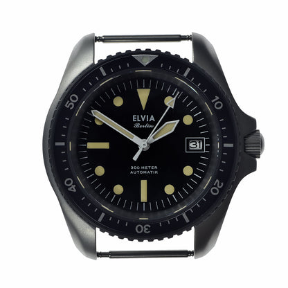 ELVIA Automatic Military Divers Watch with Sapphire Crystal and 25 Jewel Automatic Movement