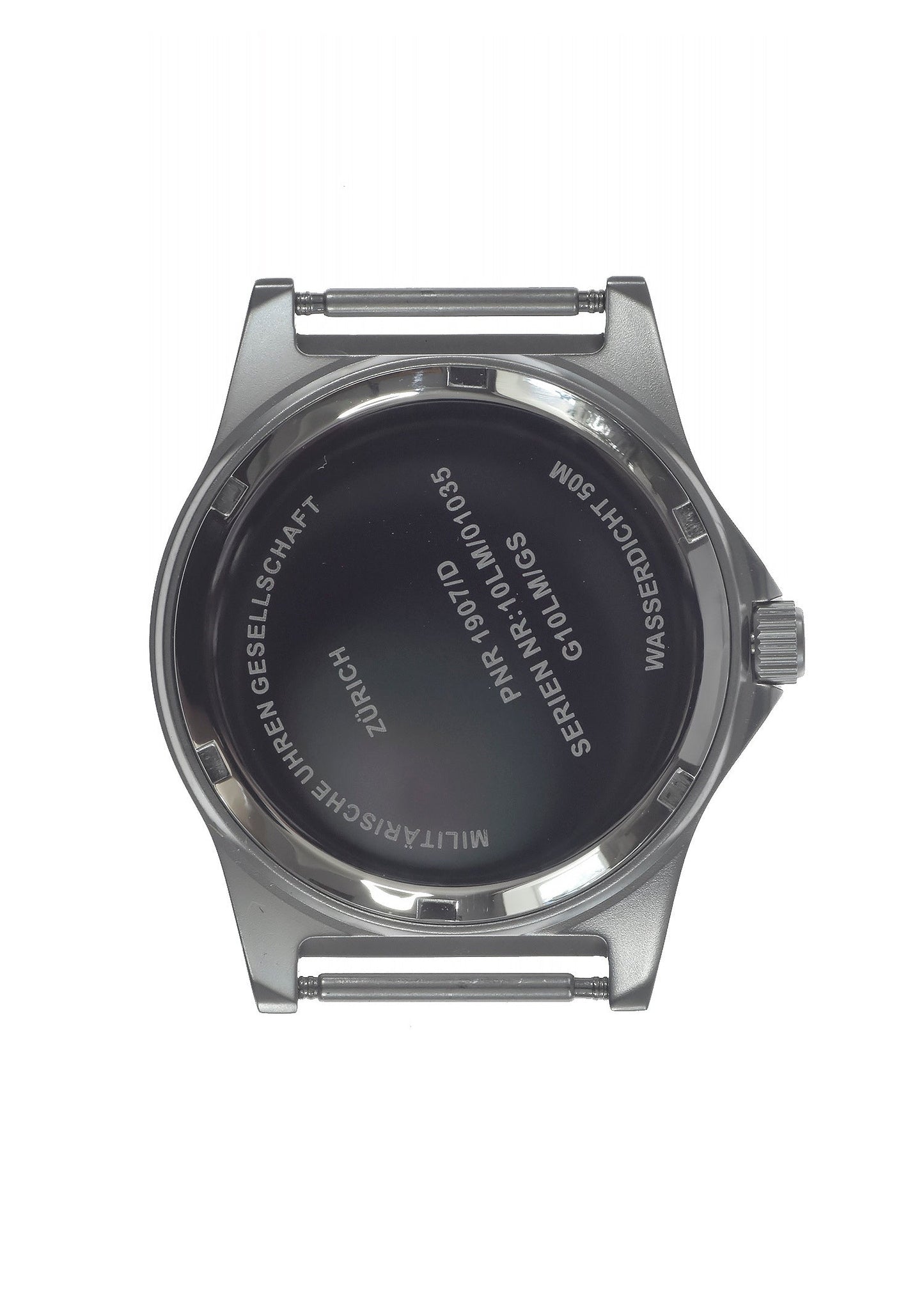 MWC G10 LM Stainless Steel Military Watch (Grey Strap)