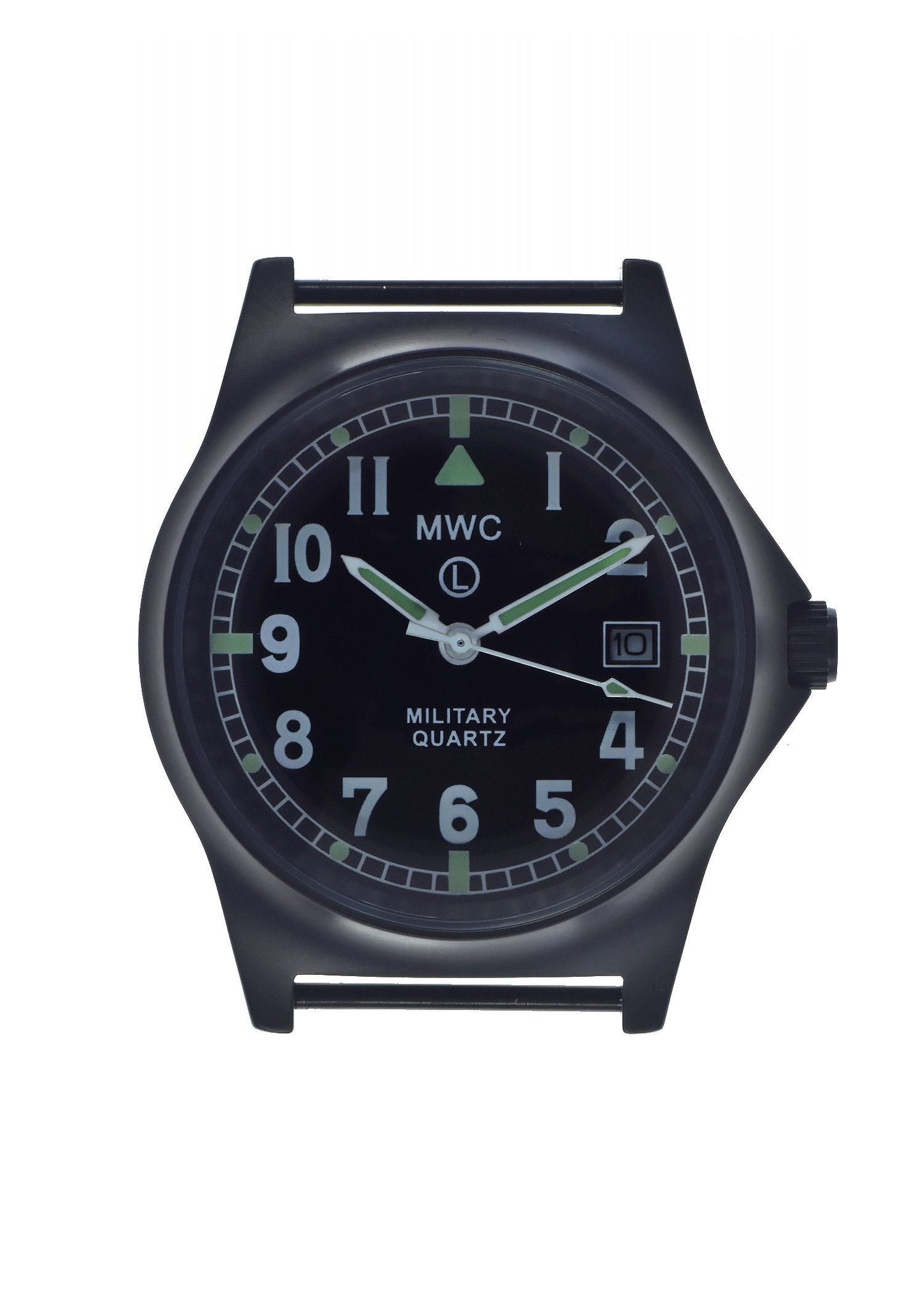 MWC G10LM European Pattern Military Watch in Covert Non Reflective Black PVD Steel