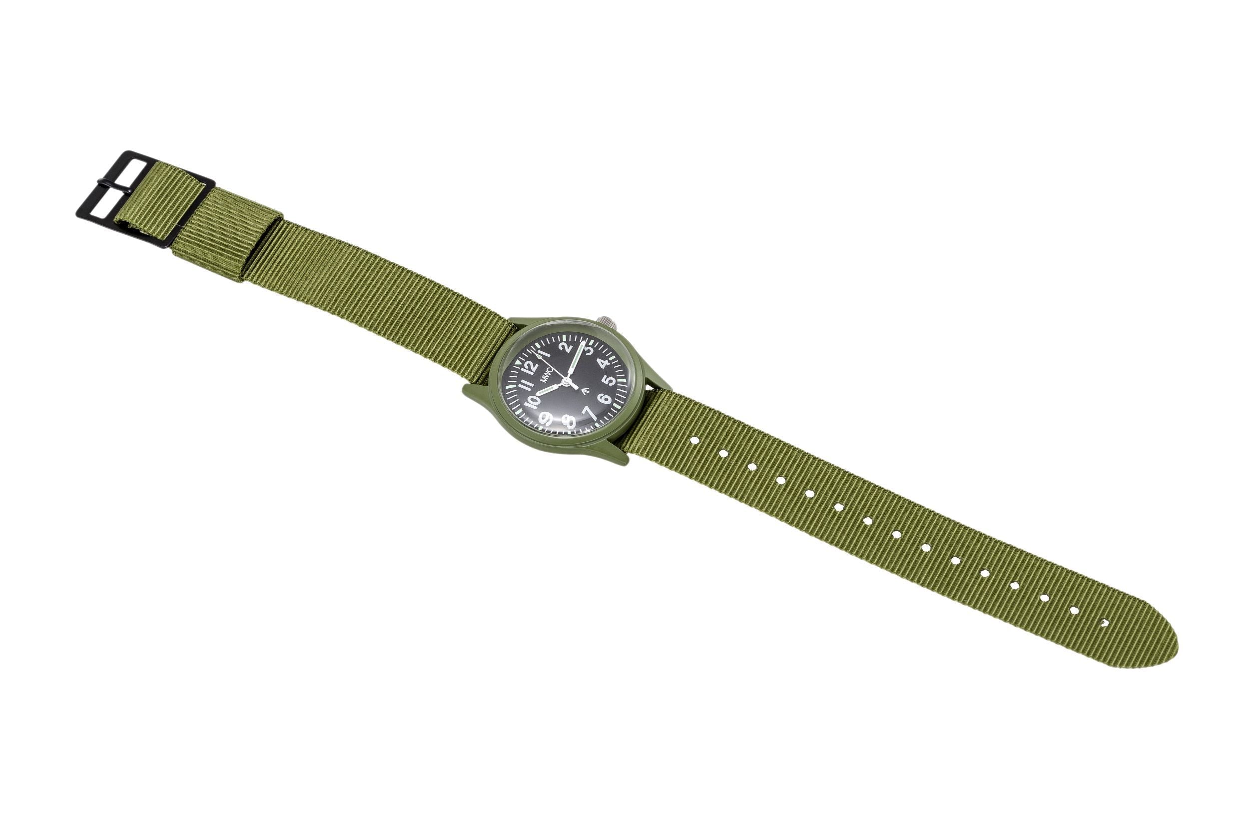 MWC Classic 1960s/70s Pattern Olive Drab European Pattern Military Wat –  MILSPEC WATCH GROUP