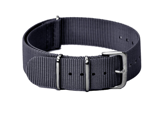 24mm Admiralty Grey NATO Military Watch Strap