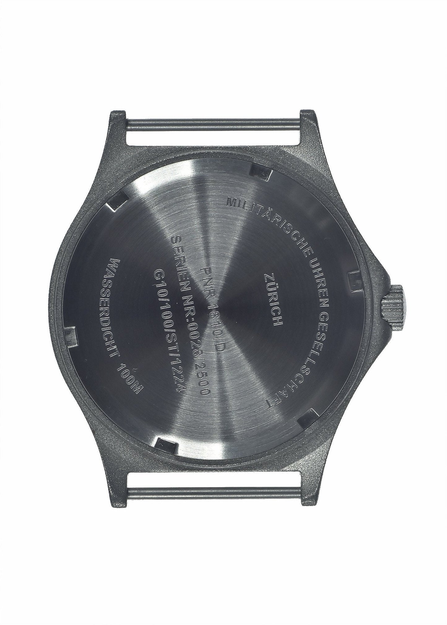 MWC G10 100m Water resistant Military Watch in Stainless Steel Case with Screw Crown (Sterile Dial)