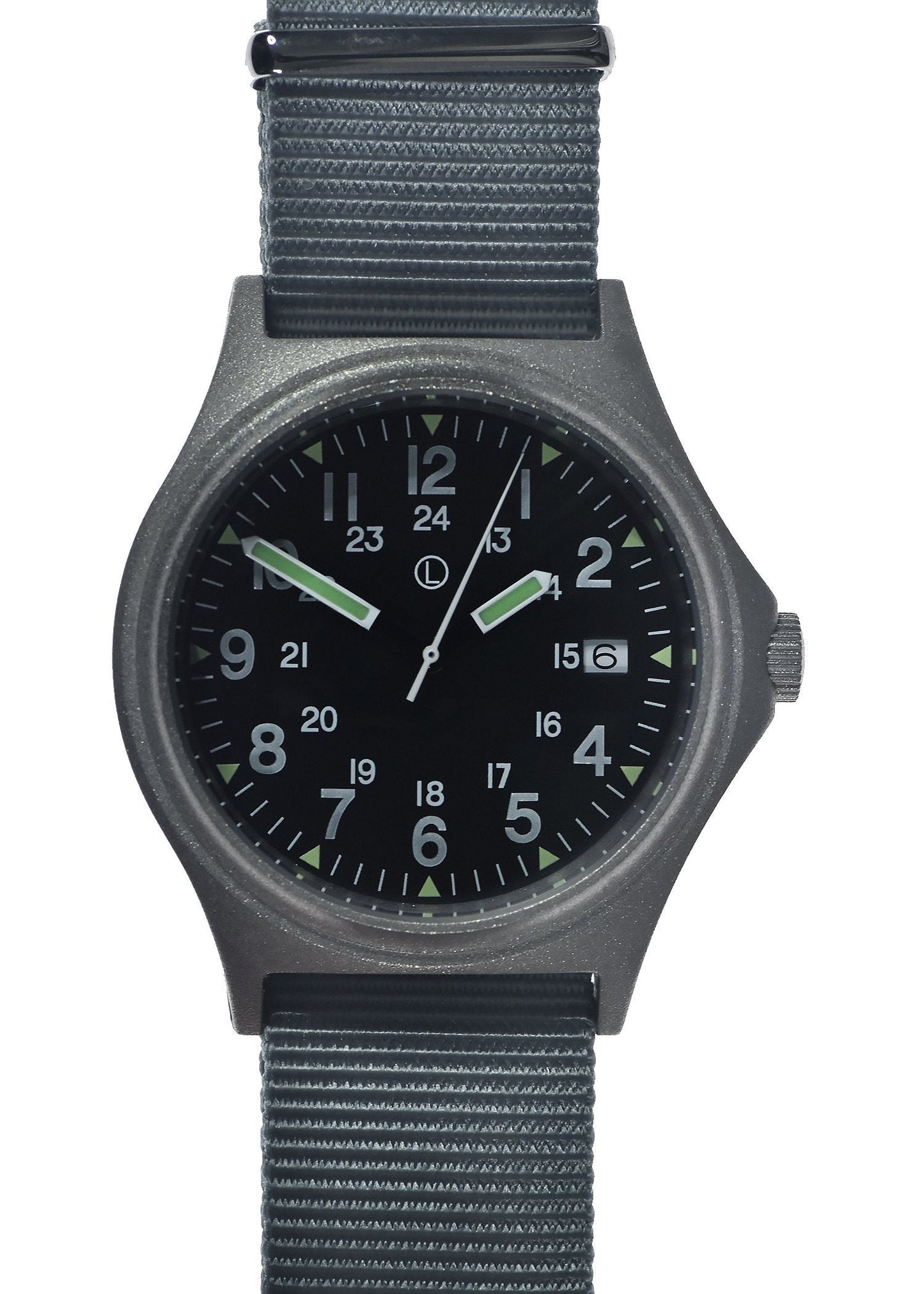 MWC G10 100m Water resistant Military Watch in Stainless Steel Case with Screw Crown (Sterile Dial)