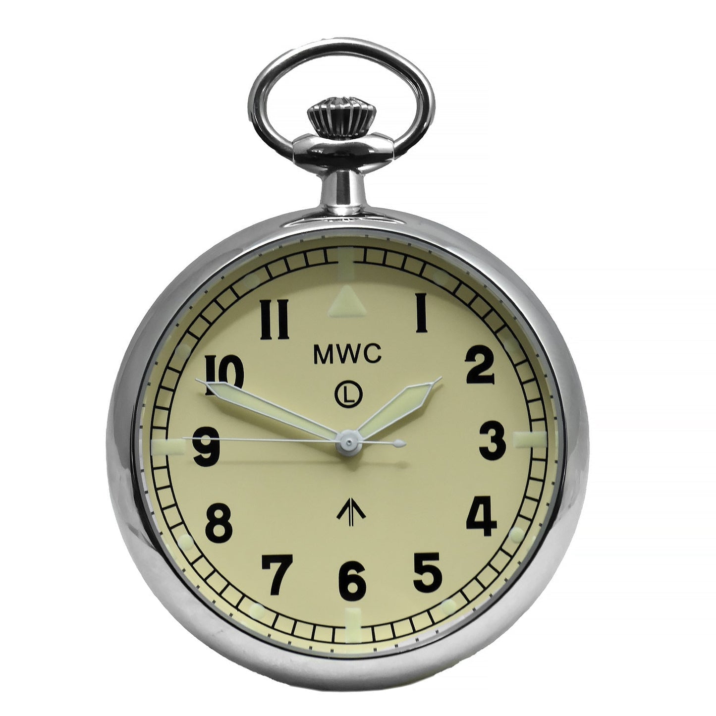 General Service Military Pocket Watch (24 Jewel Automatic Movement with Option to Hand Wind)