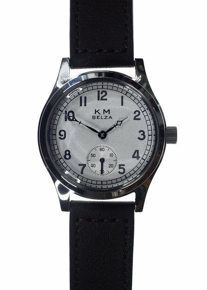 Selza Kriegsmarine (German Navy) WW2 Pattern Watch with 21 Jewel Automatic Mechanical Movement