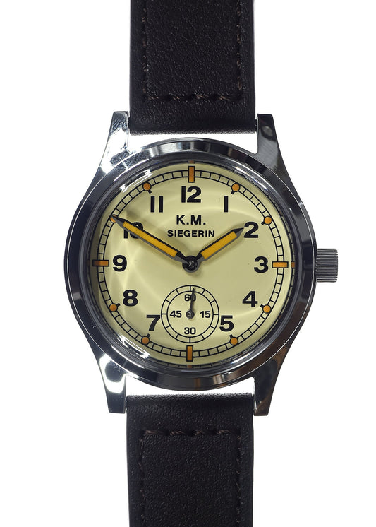 Siegerin Kriegsmarine (German Navy) WW2 Pattern Watch with 21 Jewel Automatic Mechanical Movement