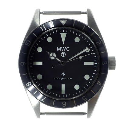 MWC Classic 1960s Pattern Divers Watch with Luminova Luminous Paint and a Hybrid Mechanical/Quartz Movement