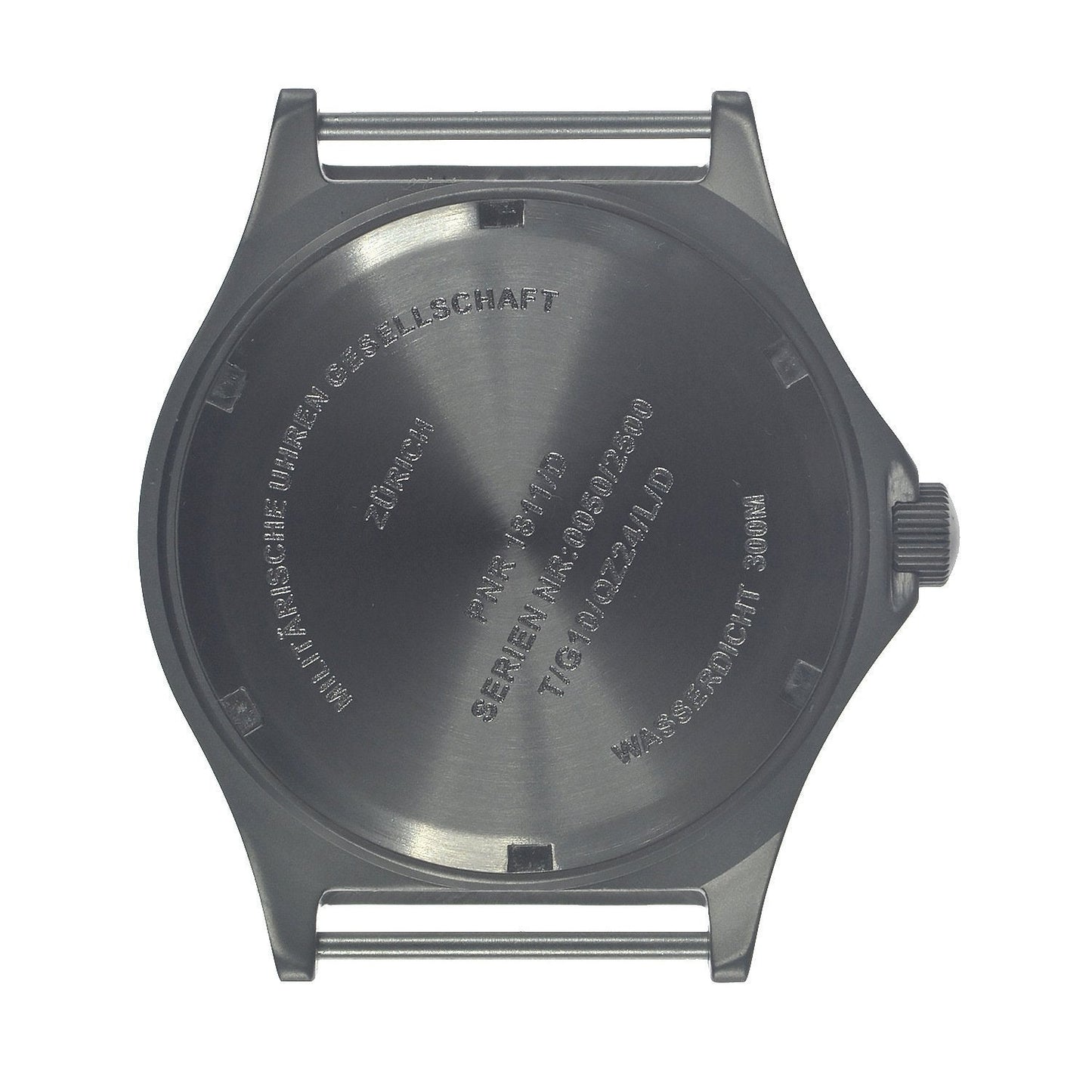 MWC Titanium General Service Watch, 300m Water Resistant, 10 Year Battery Life, Luminova, Sapphire Crystal and 12/24 Dial Format (Date Version)